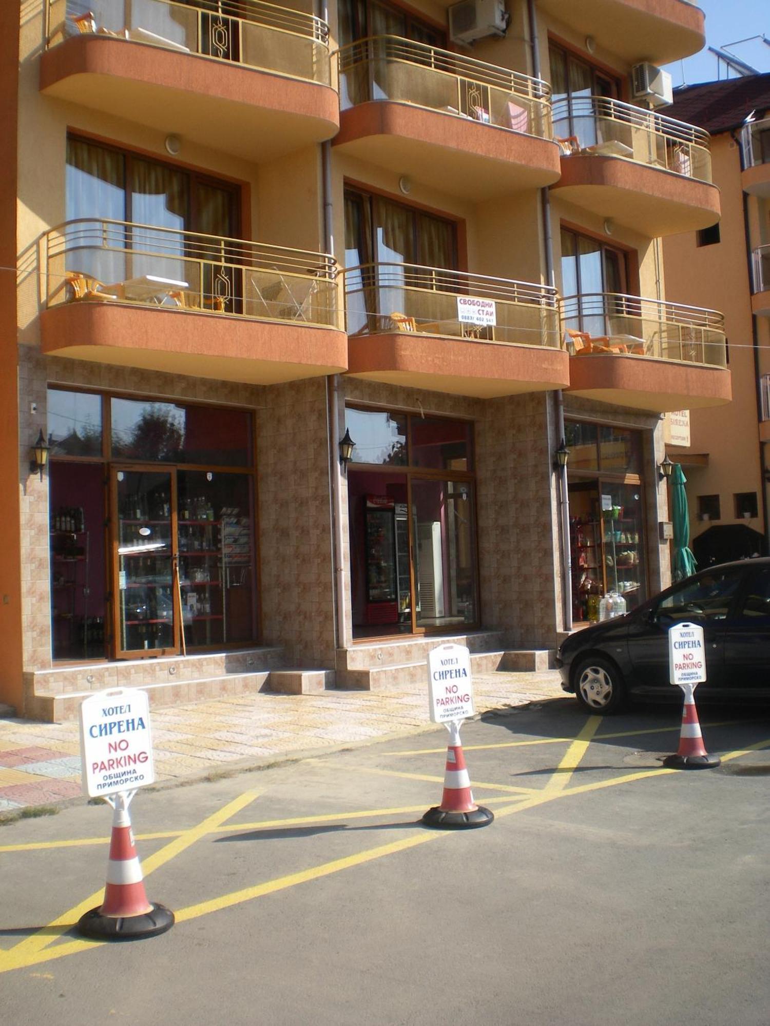 Hotel Sirena Primorsko Exterior foto